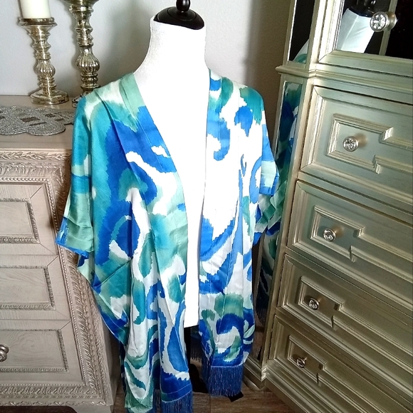 Chico's Tops - 💙New Chico's Silk Kimono💙